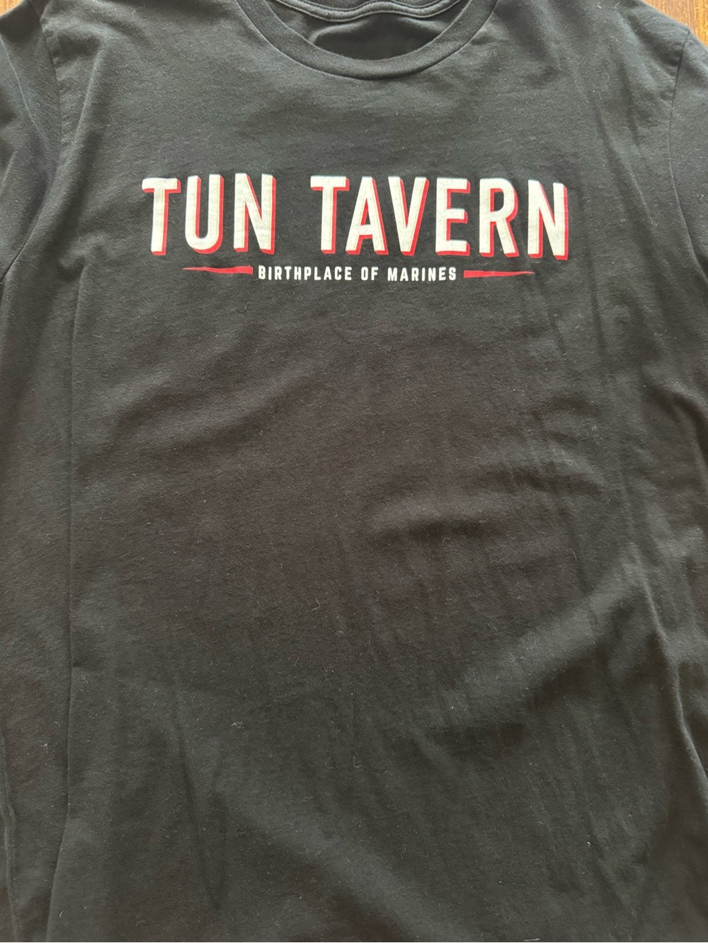 Grunt Style Tun Tavern Black Graphic Tee with Red Accents